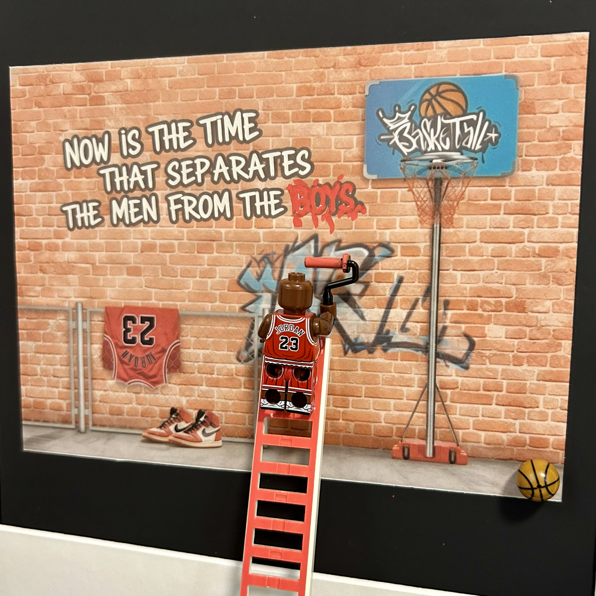 Men From the Boys (LEGO Basketball - Jordan Inspired)