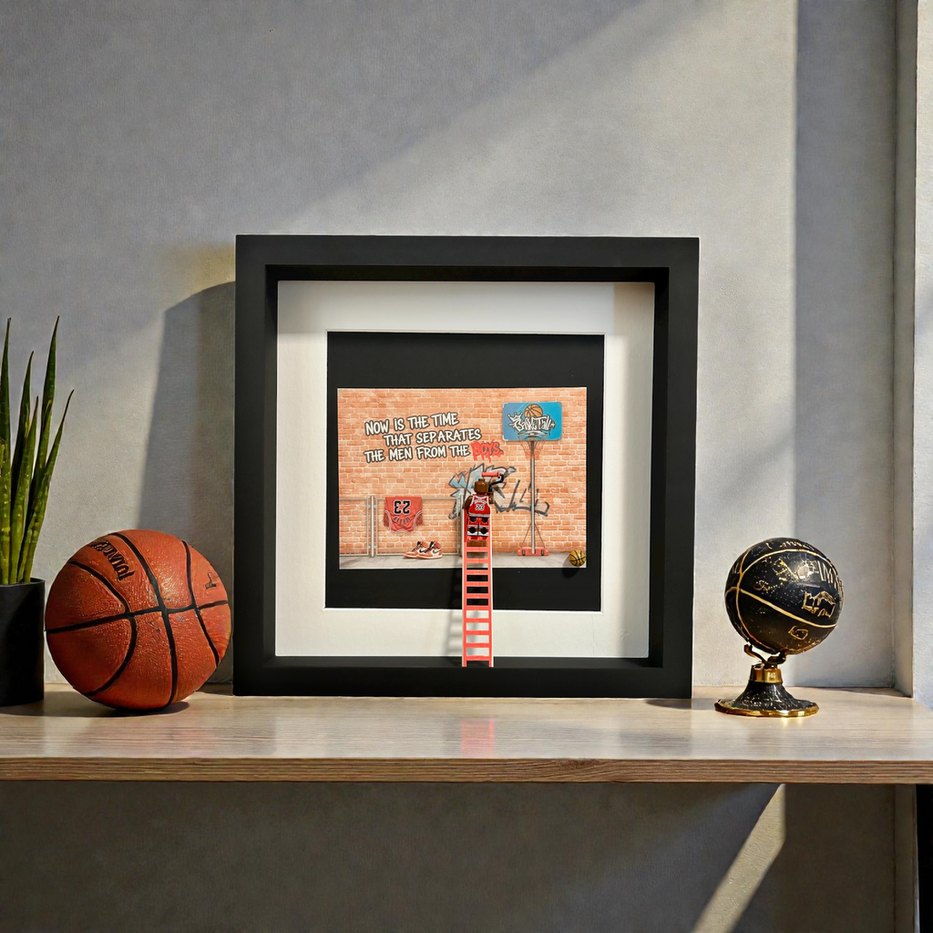 Men From the Boys (LEGO Basketball - Jordan Inspired)