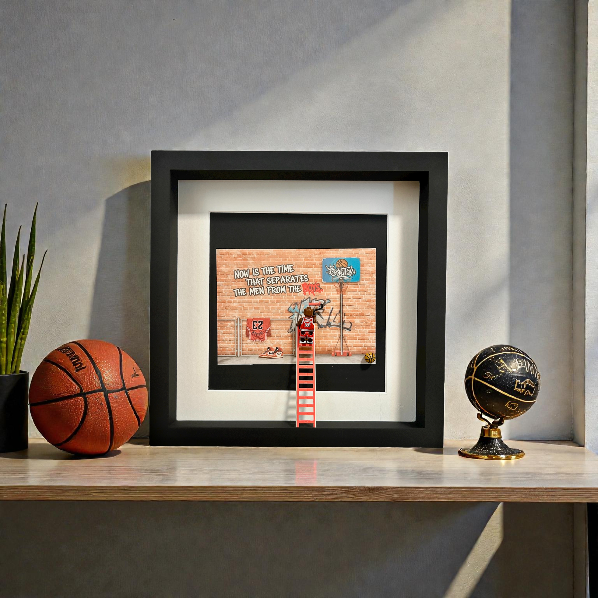 Men From the Boys (LEGO Basketball - Jordan Inspired)