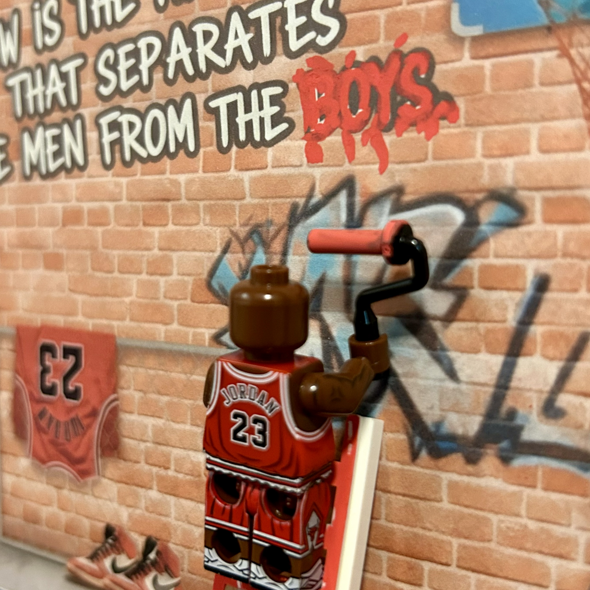 Men From the Boys (LEGO Basketball - Jordan Inspired)