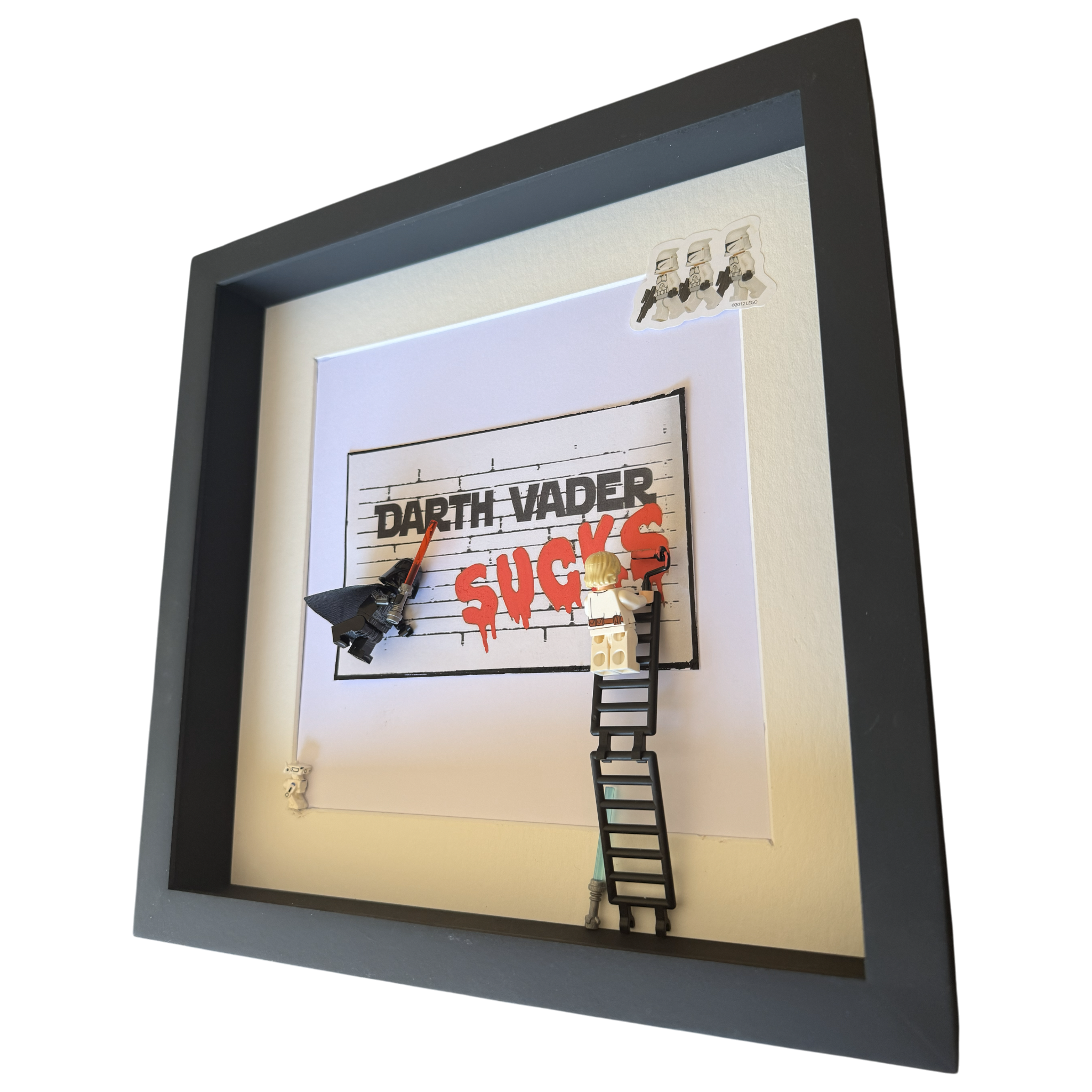 Star Wars – Darth Vader Sucks (3D LEGO Art)