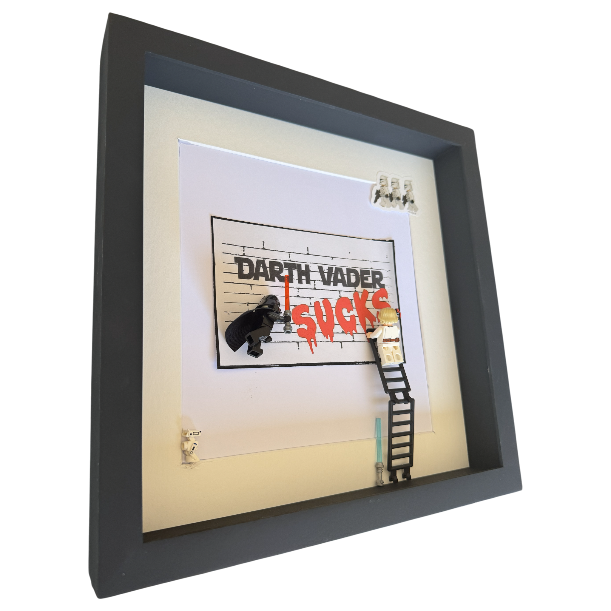 Star Wars – Darth Vader Sucks (3D LEGO Art)