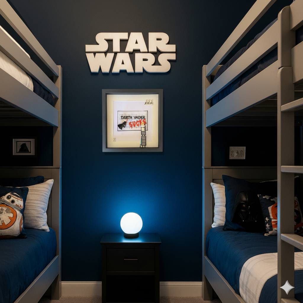 Star Wars: Darth Vader Sucks (3D LEGO Art)