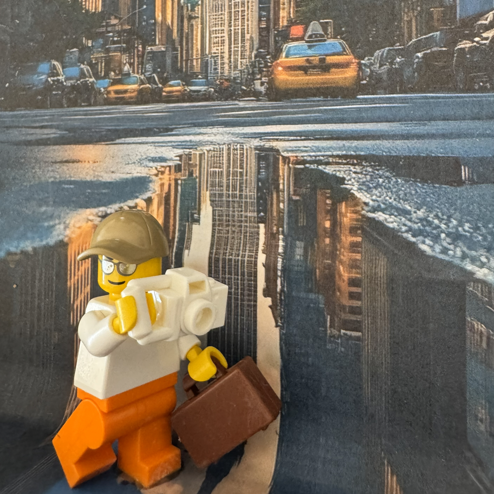Trying Not to Look Like a Tourist (LEGO NYC Street Edition)