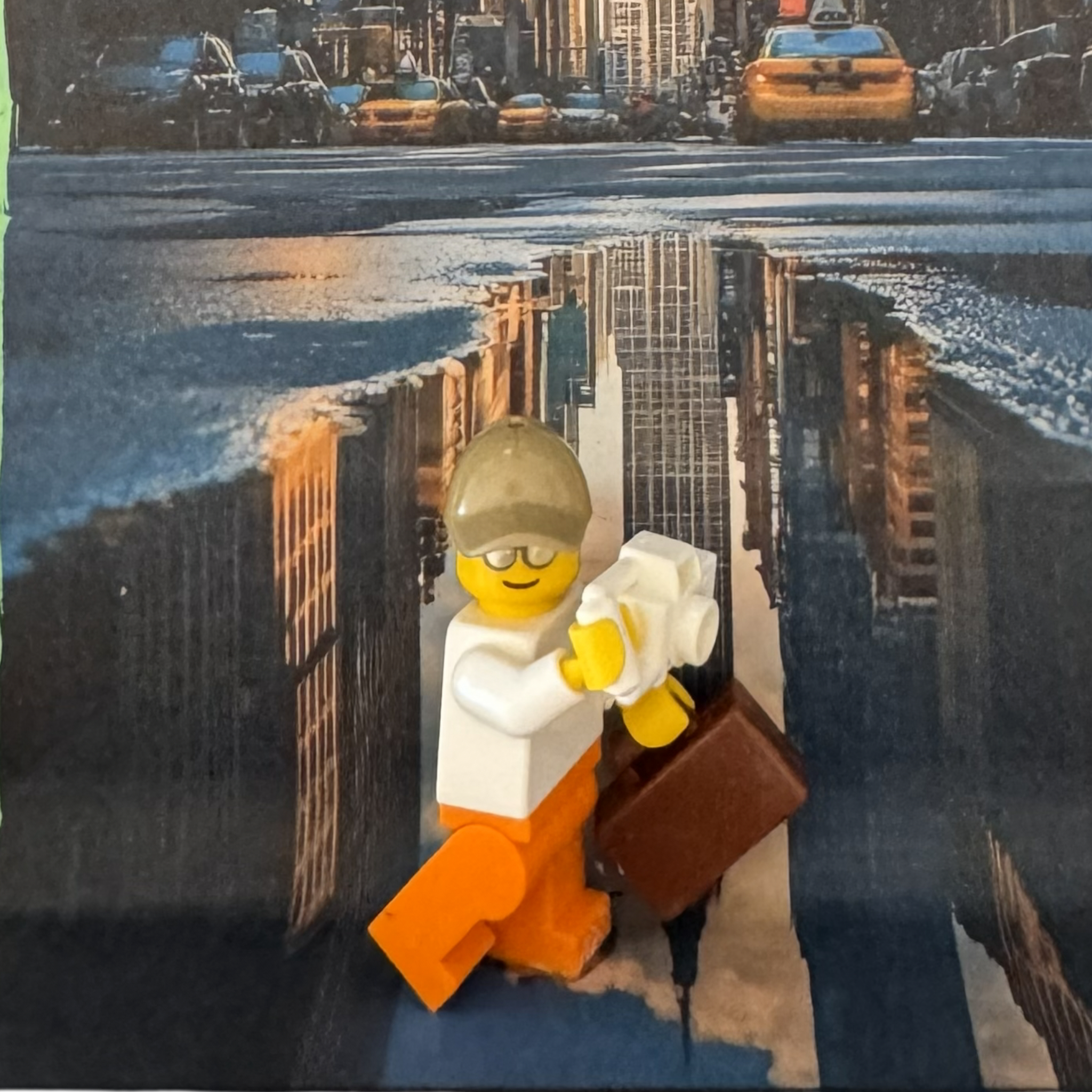 Trying Not to Look Like a Tourist (LEGO NYC Street Edition)
