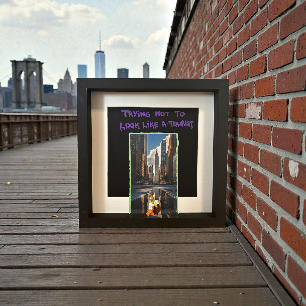 Trying Not to Look Like a Tourist (LEGO NYC Street Edition)