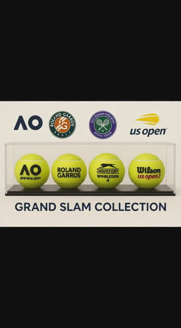 Grand Slam Collection – Kit Exclusivo com as 4 Bolas dos Grand Slams