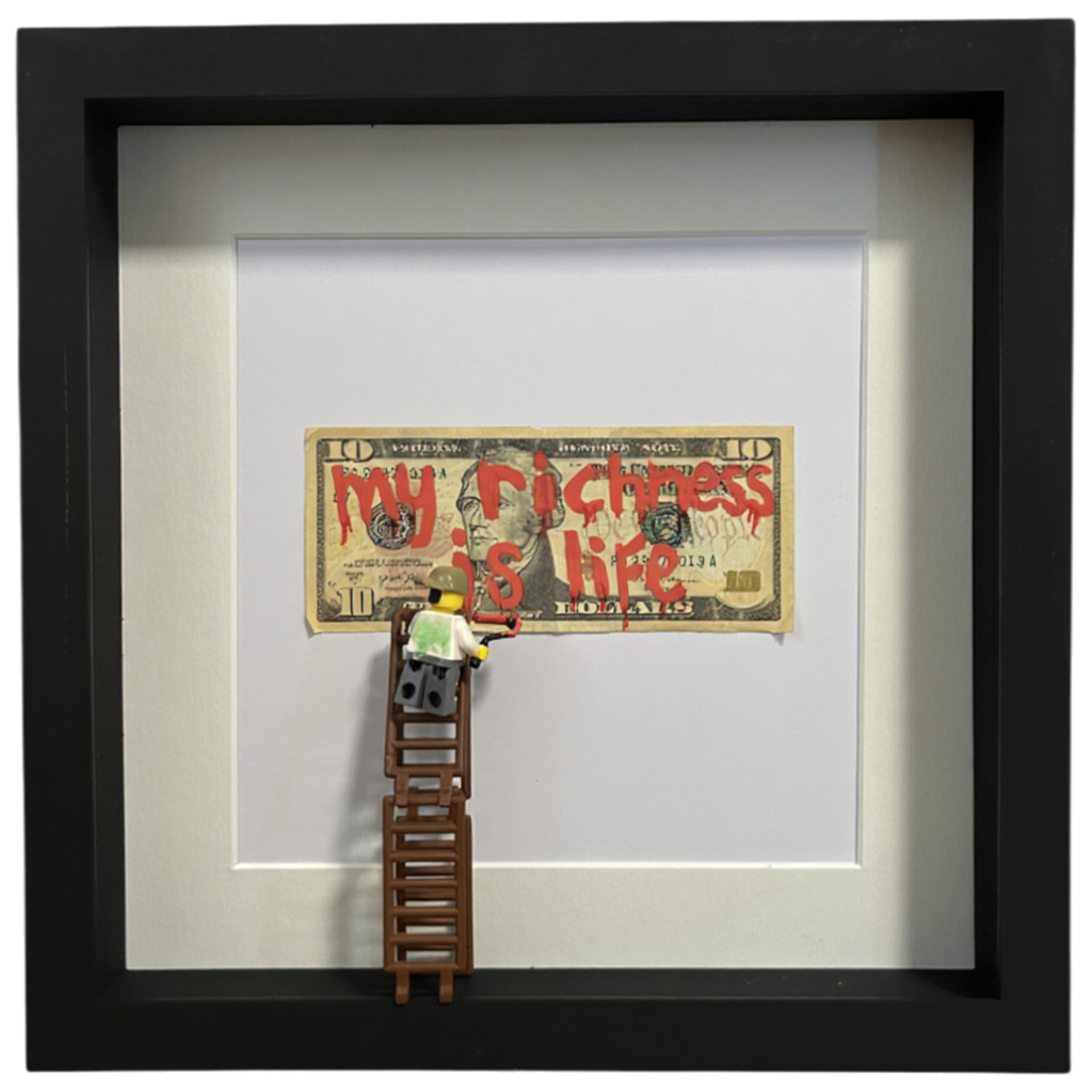 My Richness Is Life (LEGO Street Art – Dollar Series)