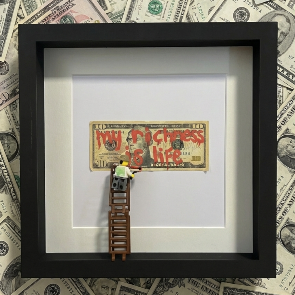 My Richness Is Life (LEGO Street Art – Dollar Series)