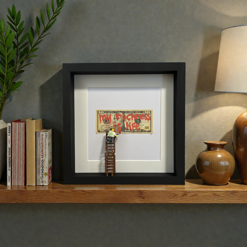 My Richness Is Life (LEGO Street Art – Dollar Series)