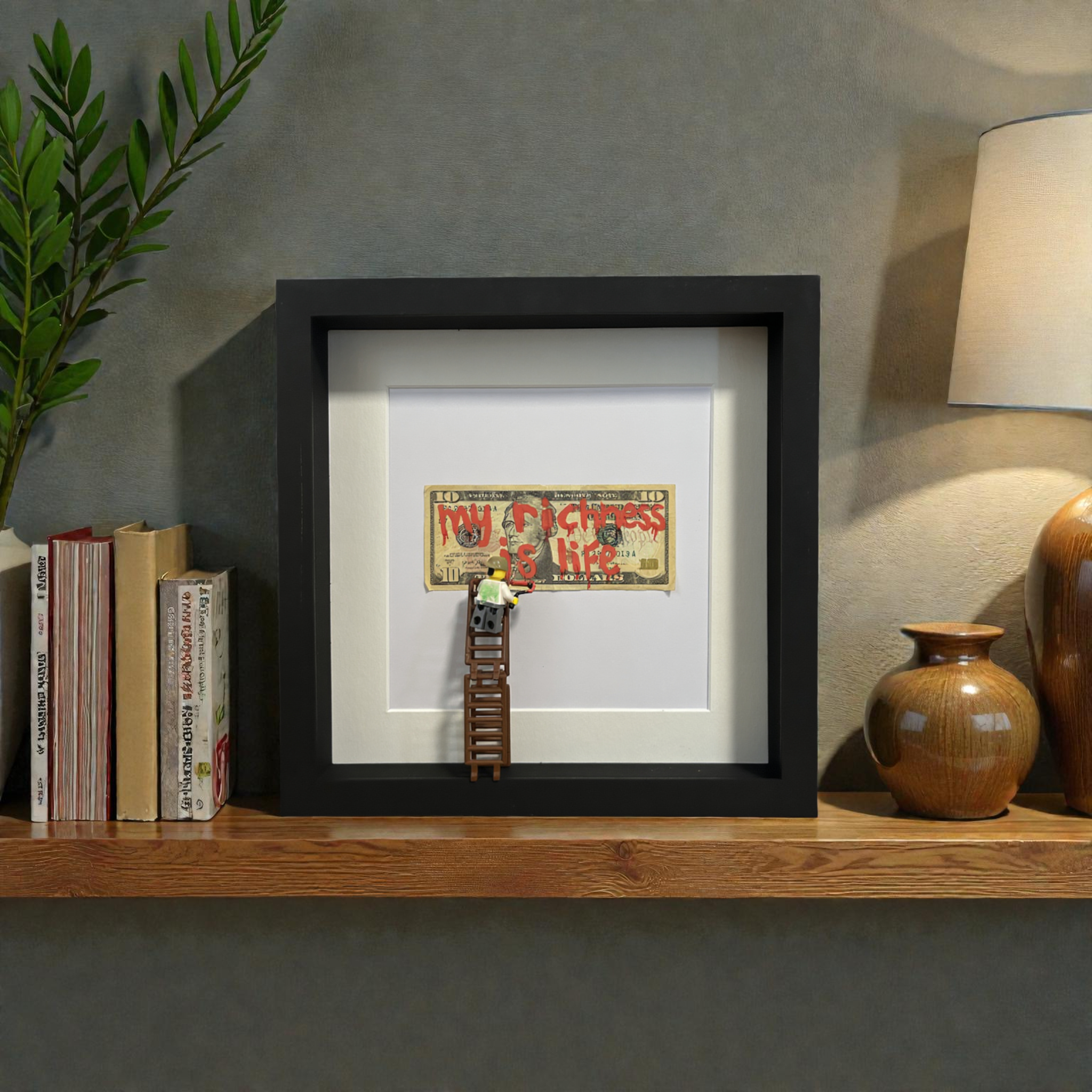 My Richness Is Life (LEGO Street Art – Dollar Series)