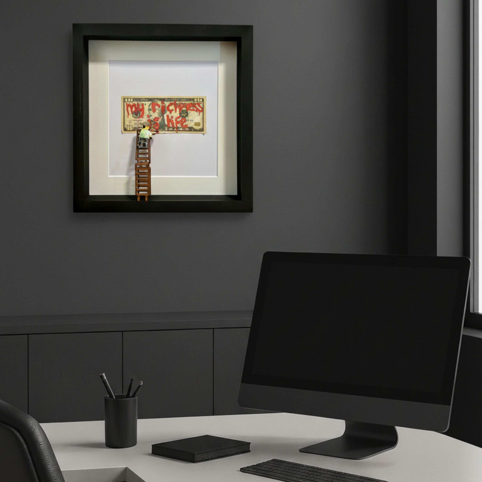 My Richness Is Life (LEGO Street Art – Dollar Series)